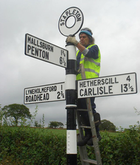 signpost restoration
