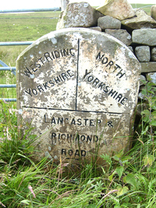 'Township' stone before restoration